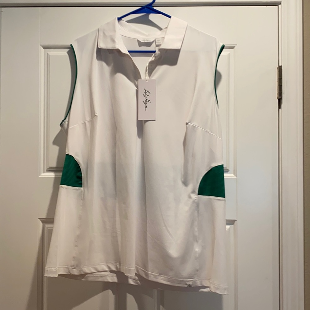 NWT Lady Hagen white with green golf outfit